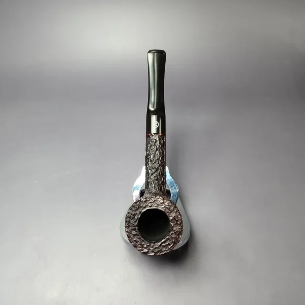 James Upshall Bark Group 5 Rusticated Dublin Estate Briar Pipe, Unsmoked - Image 8