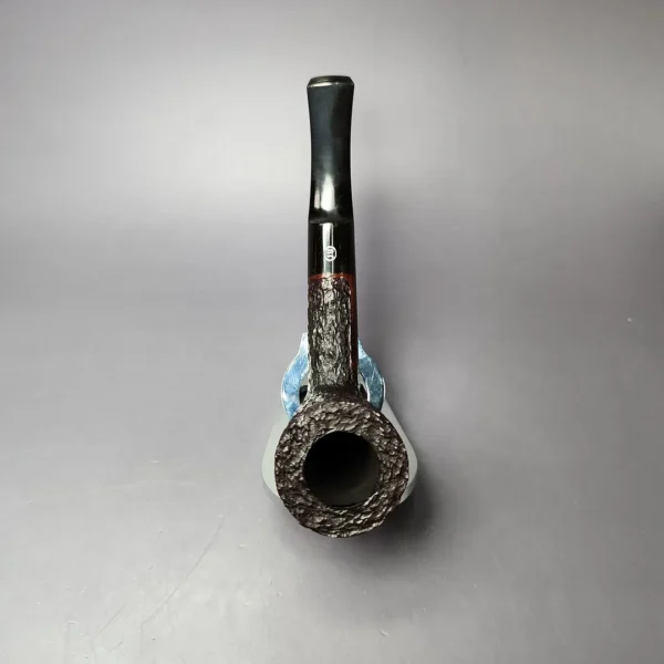 James Upshall Bark Group 6 Rusticated Dublin Estate Briar Pipe, Unsmoked - Image 8