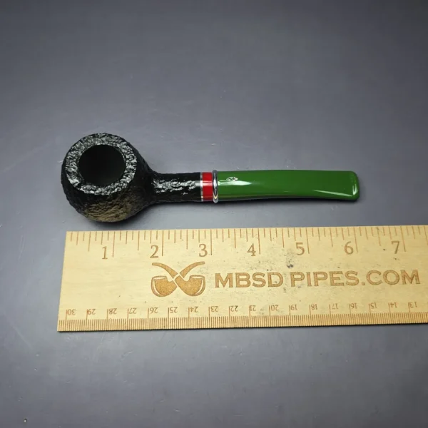 Savinelli 2025 Saint Nicholas 315 KS Rusticated Prince Briar Pipe, 6mm, New - Image 8