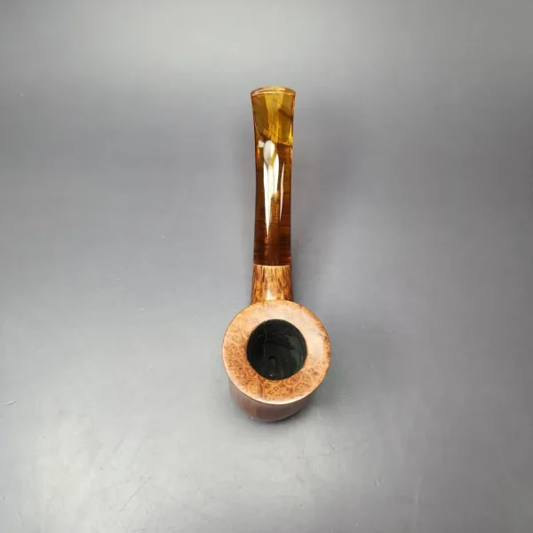 BST (Todd Bannard) Smooth Bent Billiard Sitter Estate Briar Pipe, Canadian Estates - Image 8