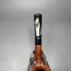 Savinelli Oscar Aged Briar 122 Smooth Pot Estate Briar Pipe, Italian Estates - Image 8