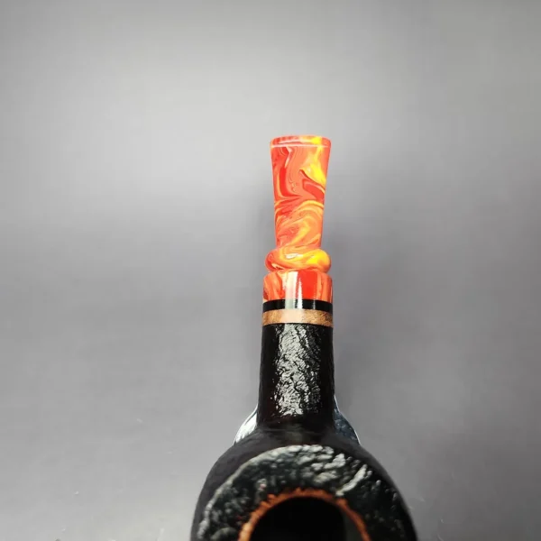Peder Jeppesen Ida Easy Cut 3 Sandblasted Pot Estate Briar Pipe, Danish Estates - Image 8
