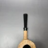 Pipe Tristan Natural Sandblasted Dublin Sitter Handmade Briar Pipe, New - Image 8