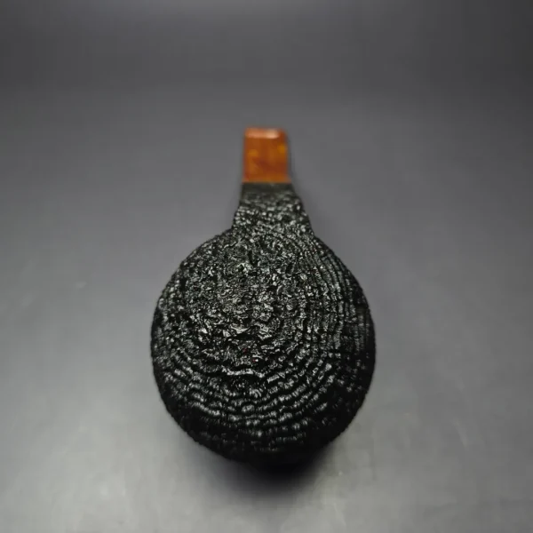 JT Cooke 2004 Magnum Sandblasted Brandy Estate Briar Pipe, American Estates - Image 8