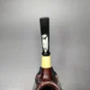 MBSD Briars by Piero Vitale Sandblasted Brandy w/ Boxwood Briar Pipe, New - Image 8