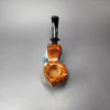 Mina Pipes Smooth Asymmetrical Blowfish Estate Briar Pipe, Unsmoked - Image 8