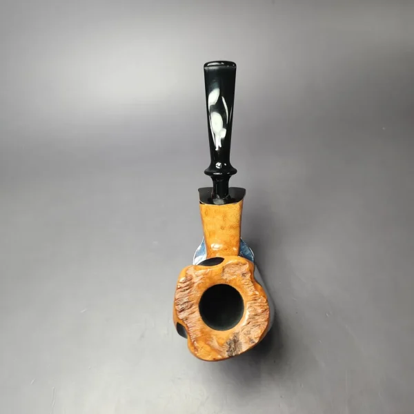 Nording Spiral Natural Smooth Freehand Estate Briar Pipe, Unsmoked - Image 8