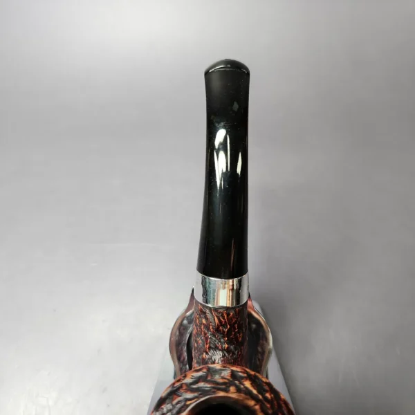 Peterson Donegal Rocky B10 Rusticated Calabash Estate Briar Pipe, Irish Estates - Image 8