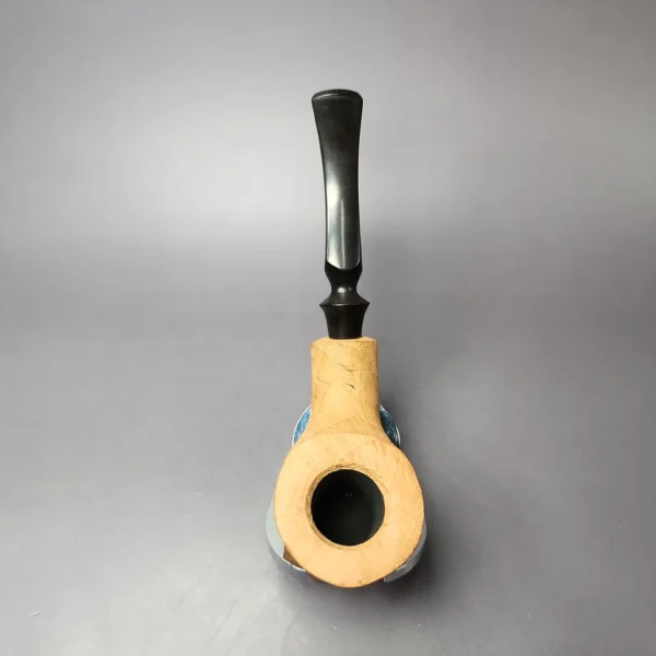 Morgan Bones Sandblasted Danish Dublin Briar Pipe, New - Image 9