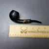 Sean Reum Sandblasted Apple w/ Cumberland Handmade Briar Pipe, New - Image 9