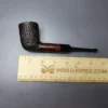 James Upshall Bark Group 6 Rusticated Dublin Estate Briar Pipe, Unsmoked - Image 9