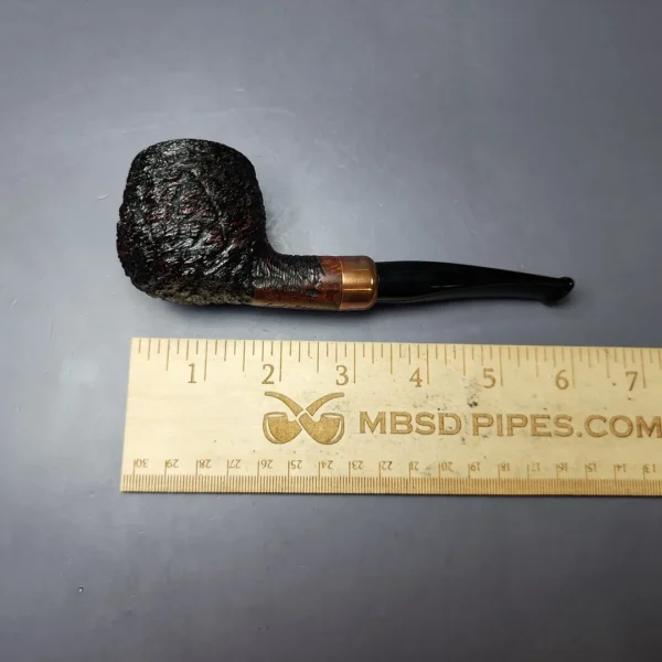 4th Generation (by Ascorti) Forza Grappa 1931 Rusticated Pot Estate Briar Pipe, Unsmoked - Image 9