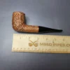 Savinelli Puto Oro Corallo 101 Rusticated Billiard Estate Briar Pipe, Italian Estates - Image 9