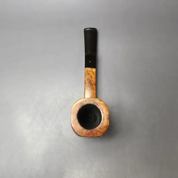 Savinelli Punto Oro Super 515 KS Smooth Foursquare Estate Briar Pipe, Italian Estates - Image 9