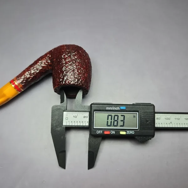 Savinelli Saint Nicholas 2024 606 Sandblasted Estate Briar Pipe Unsmoked, 6mm - Image 9