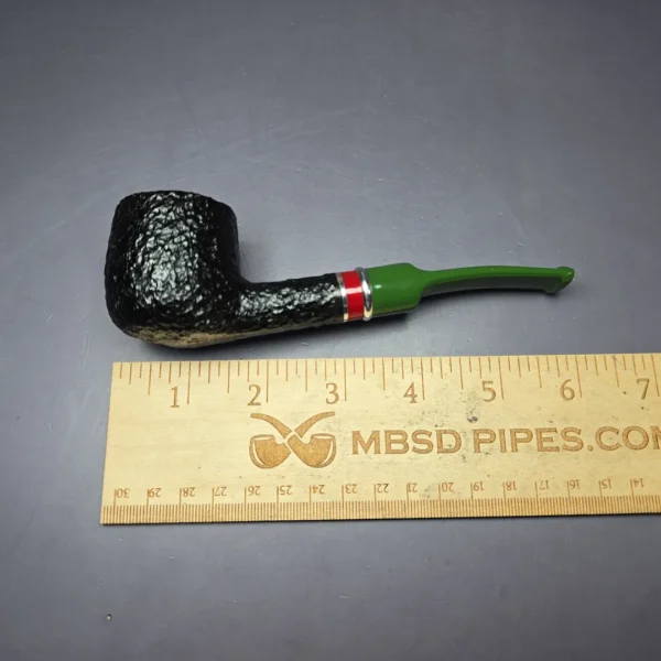 Savinelli 2025 Saint Nicholas 121 KS Rusticated Pot Briar Pipe, 6mm, New - Image 9