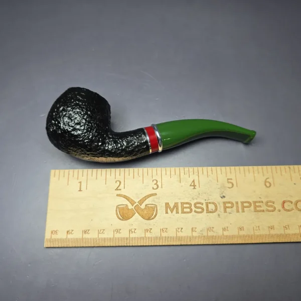 Savinelli 2025 Saint Nicholas 646 KS Rusticated Apple Briar Pipe, 6mm, New - Image 9