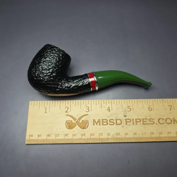 Savinelli 2025 Saint Nicholas 616 KS Rusticated Brandy Briar Pipe, 6mm, New - Image 9