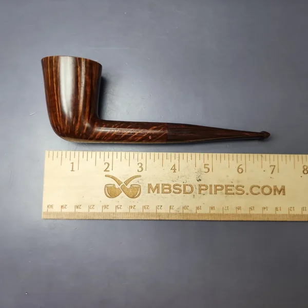 James Upshall G Grade Smooth Dublin w/ Cumberland Estate Briar Pipe, Unsmoked - Image 9