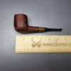 MBSD Briars by Piero Vitale Sandblasted Billiard w/ Zebrawood Briar Pipe, New - Image 9