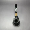 MBSD Briars by Piero Vitale Sandblasted Brandy w/ Zebrawood Briar Pipe, New - Image 9