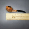 Brigham Canadian Era 3 Dot Sandblasted Bulldog Estate Briar Pipe, Canadian Estates - Image 9