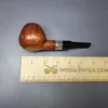 Bjarne Nielsen Signature Grade B Smooth Brandy w/ Silver Estate Briar Pipe, Danish Estates, 9mm - Image 9