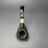 MBSD Briars by Piero Vitale Rusticated Author w/ Boxwood Briar Pipe, New - Image 9