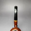 Vauen 6907 Smooth Dublin w/ Zebrawood Estate Briar Pipe, Unsmoked, 9mm - Image 9