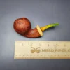 Mina Pipes Sandblasted Blowfish w/ Boxwood Estate Briar Pipe, Unsmoked - Image 9