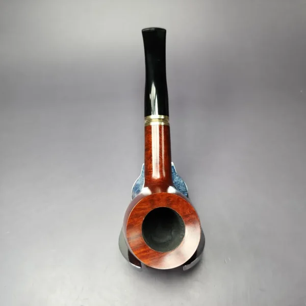 Vauen 3743 Smooth Dubin w/ Brass Estate Briar Pipe, Unsmoked, 9mm - Image 9