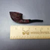 Sergei Senatorov Sandblasted Squat Dublin Estate Briar Pipe, Unsmoked - Image 9