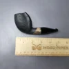 Peter Toth Black-blast Devil Anse Handmade Briar Pipe, New - Image 9
