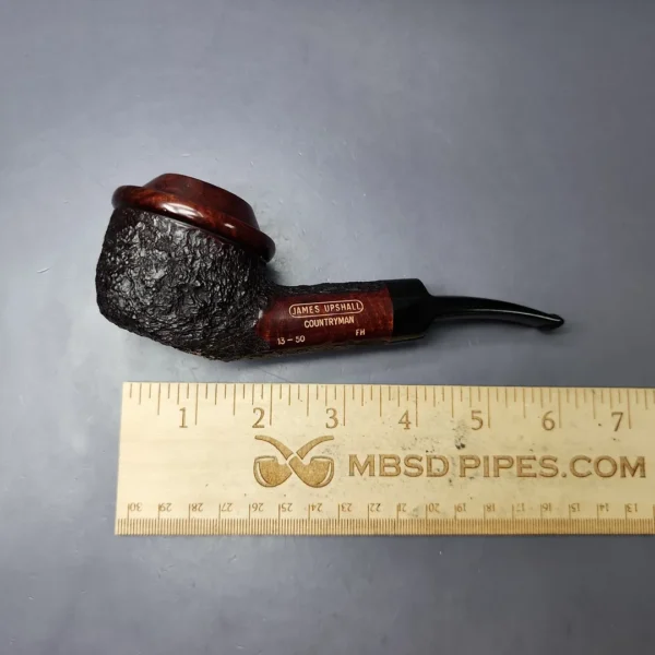 James Upshall Limited Edition Countryman Rhodesian Estate Briar Pipe, Unsmoked - Image 9