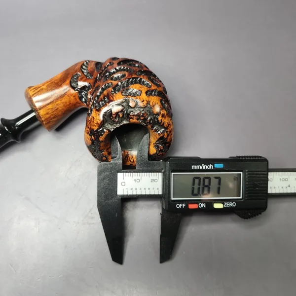 Rocky Patel (by Nording) Copenhagen Rusticated Freehand Estate Briar Pipe, Danish Estates - Image 10