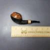 Nathan Armentrout Partially Sandblasted "Rad Davis Rhodesian" Handmade Briar Pipe, New - Image 10