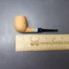 Pipe Tristan Sandblasted Apple w/ Durat Briar Pipe, New - Image 10