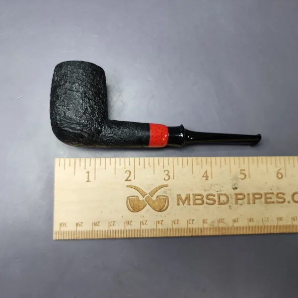 Pipe Tristan Sandblasted Billiard w/ Durat Handmade Briar Pipe, New - Image 10