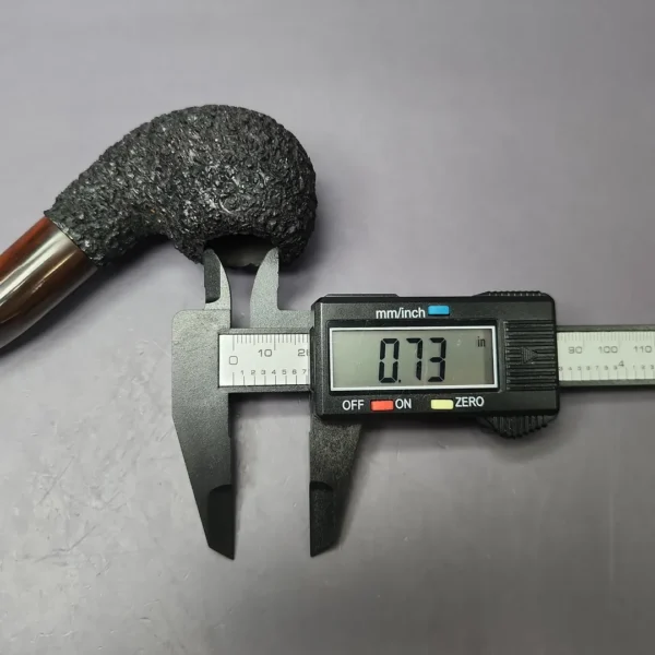 Malcolm's Pipe Shop Rusticated Apple Estate Briar Pipe, American Estates - Image 10