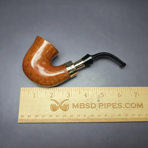 Peterson 1999 Supreme Gold Spigot XL05S Smooth Calabash Estate Briar Pipe, Unsmoked - Image 10