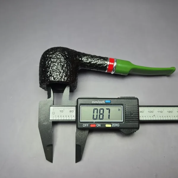 Savinelli 2025 Saint Nicholas 121 KS Rusticated Pot Briar Pipe, 6mm, New - Image 10