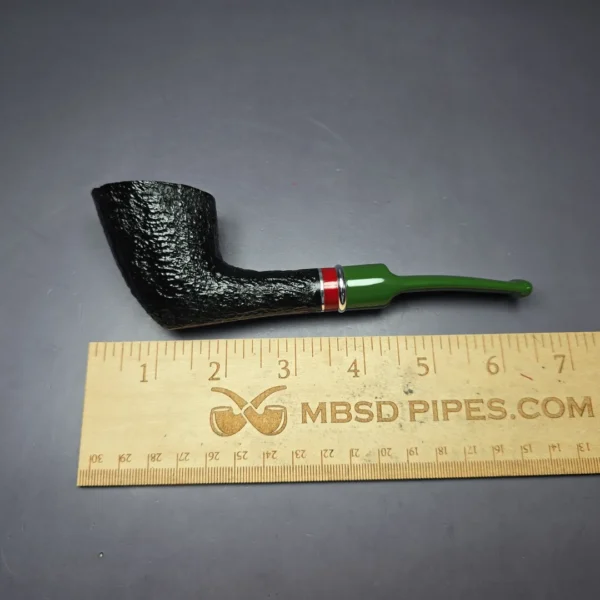 Savinelli 2025 Saint Nicholas 904 KS Rusticated Dublin Briar Pipe, 6mm, New - Image 10