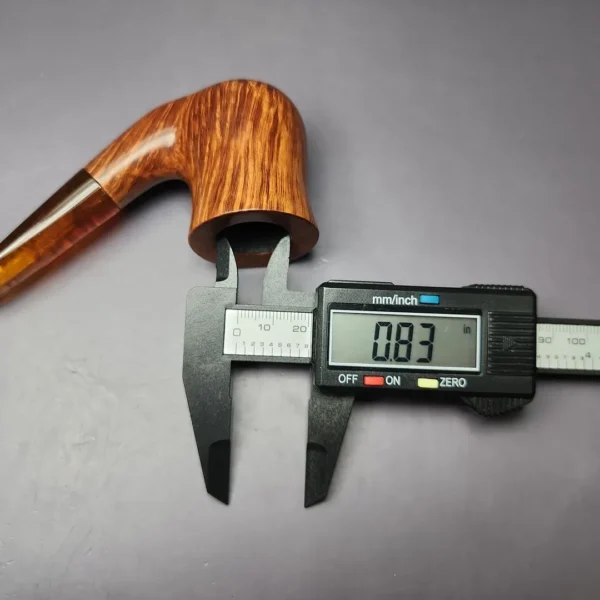 BST (Todd Bannard) Smooth Bent Billiard Sitter Estate Briar Pipe, Canadian Estates - Image 10