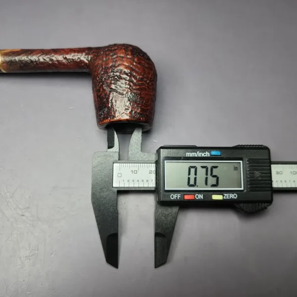 Stanwell DM 1998 Sandblasted Brandy Lovat Estate Briar Pipe, Danish Estates - Image 10