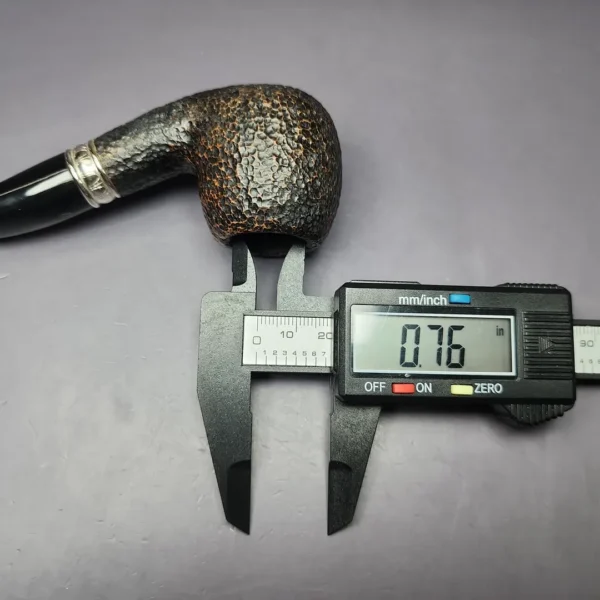 Savinelli Trevi 626 Rusticated Apple Estate Briar Pipe, Italian Estates, 6mm - Image 10