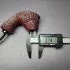 J Alan 2024 Contrast Sandblasted Volcano (2207) Estate Briar Pipe, Unsmoked - Image 10