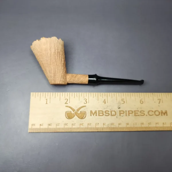 Pipe Tristan Natural Sandblasted Dublin Sitter Handmade Briar Pipe, New - Image 10