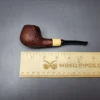 MBSD Briars by Piero Vitale Sandblasted Author w/ Boxwood Briar Pipe, New - Image 10