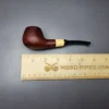 MBSD Briars by Piero Vitale Sandblasted Author w/ Boxwood Briar Pipe, New - Image 10