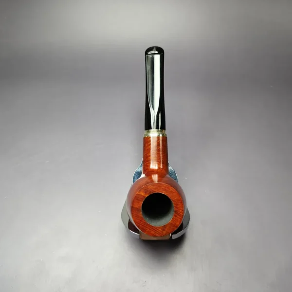 Vauen 3211 Smooth Billiard w/ Brass Estate Briar Pipe, Unsmoked, 9mm - Image 10